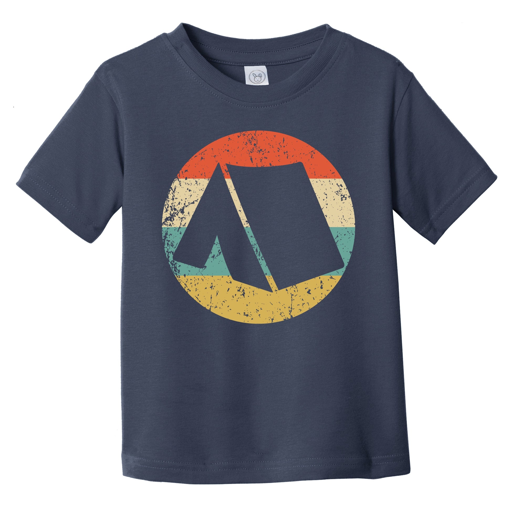 Outdoors Camping Retro Tent Icon Infant Toddler T-Shirt