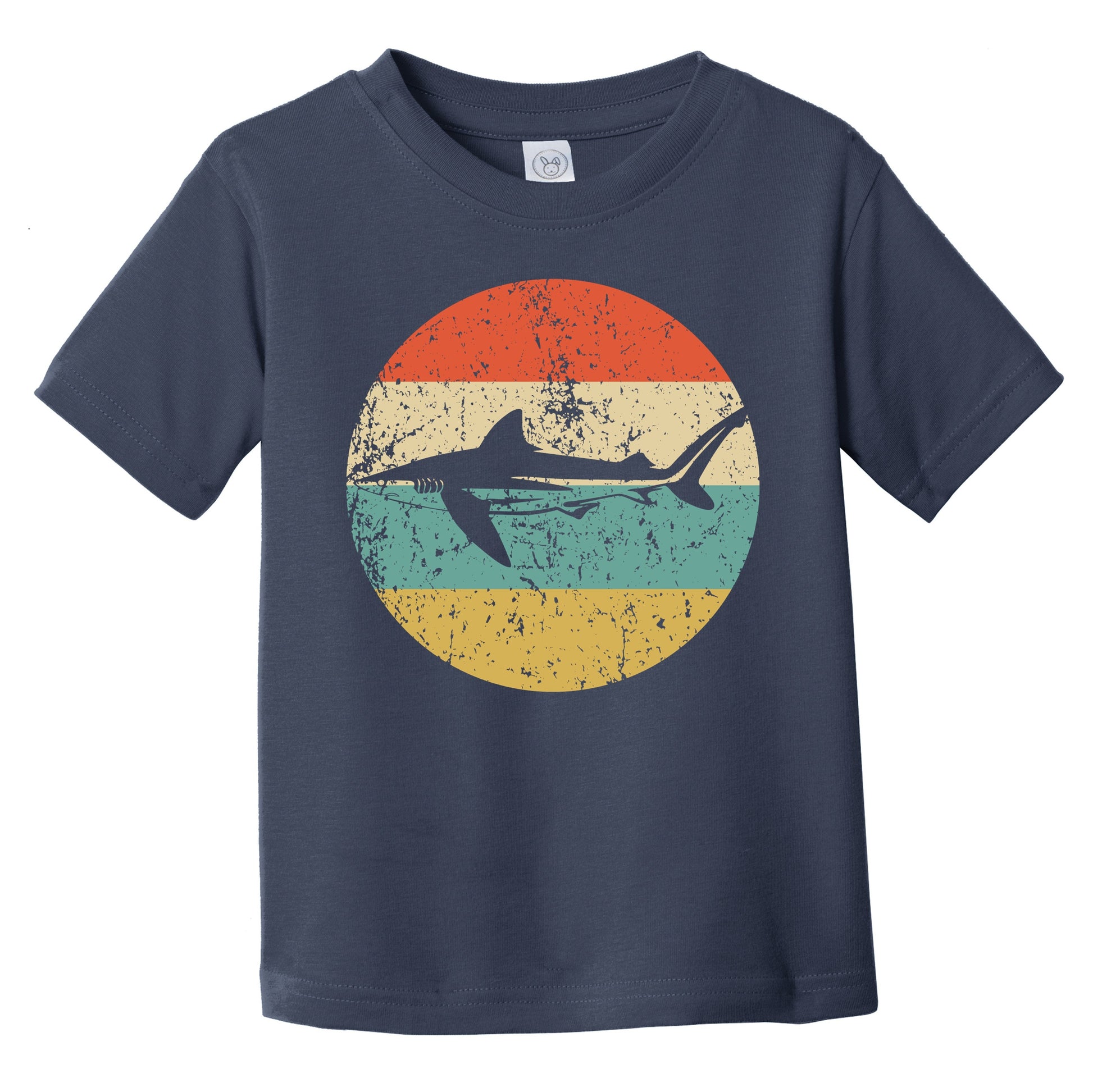 Tiger Shark Retro Shark Icon Infant Toddler T-Shirt