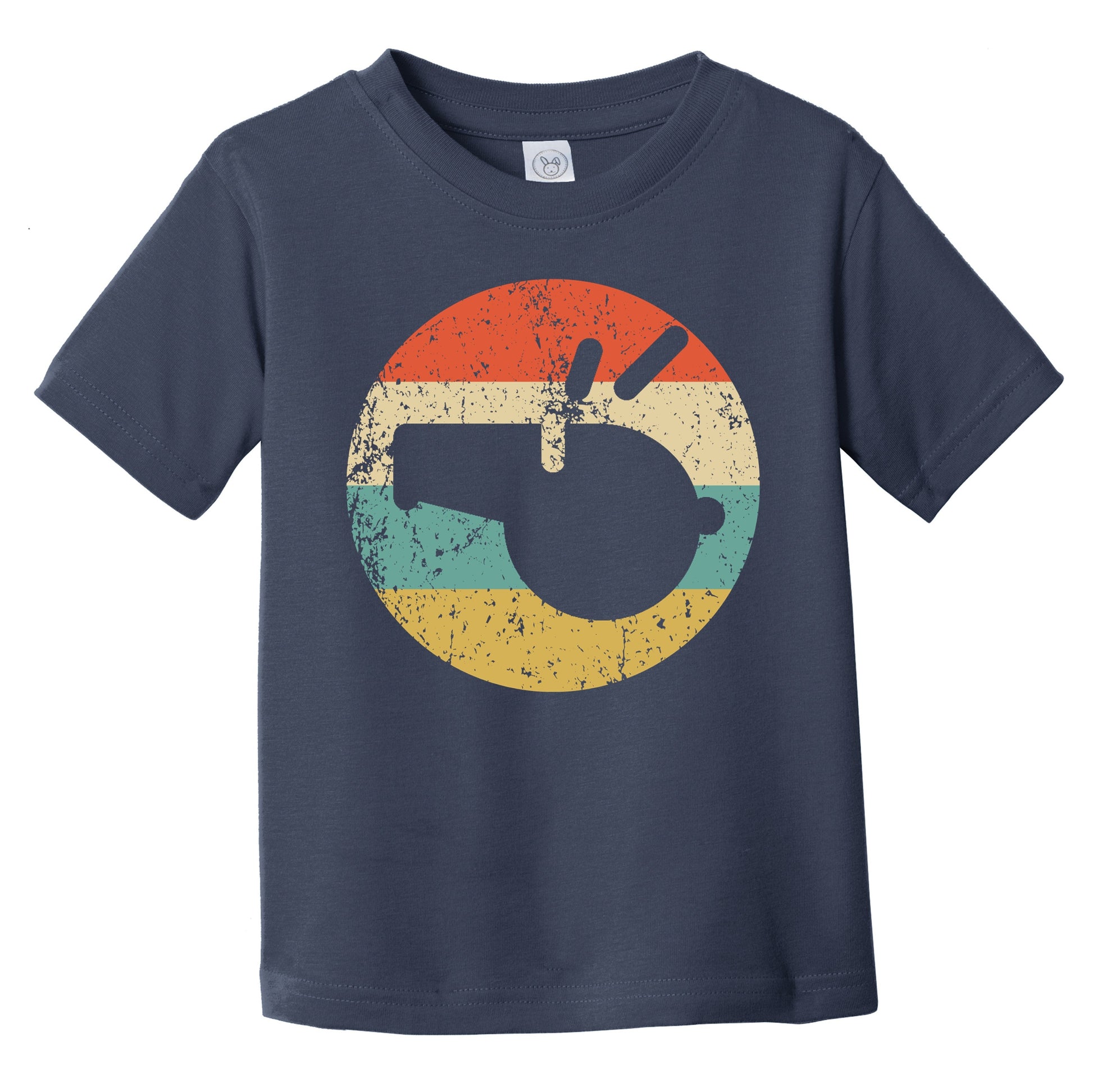 Referee Retro Ref Whistle Icon Infant Toddler T-Shirt