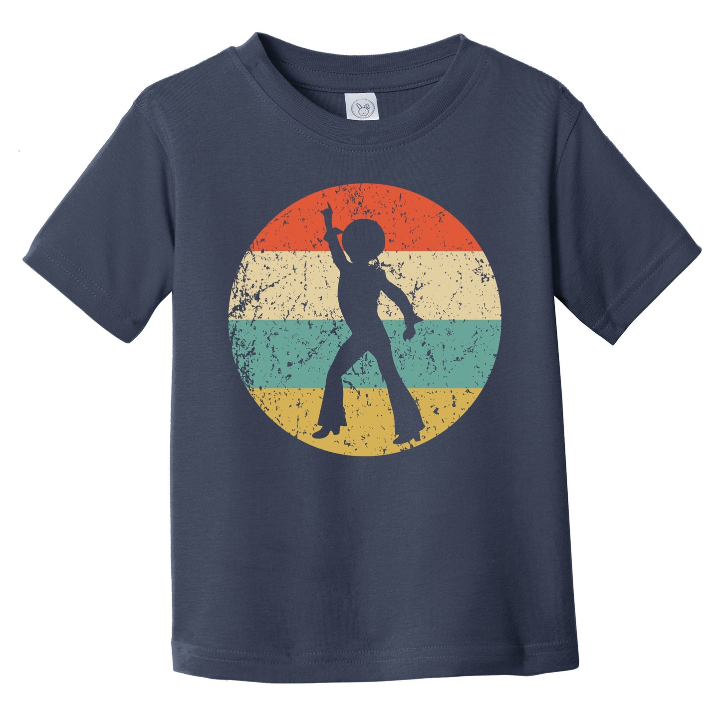 Retro Disco Dancer 1960's 1970's Vintage Style Disco Infant Toddler T-Shirt