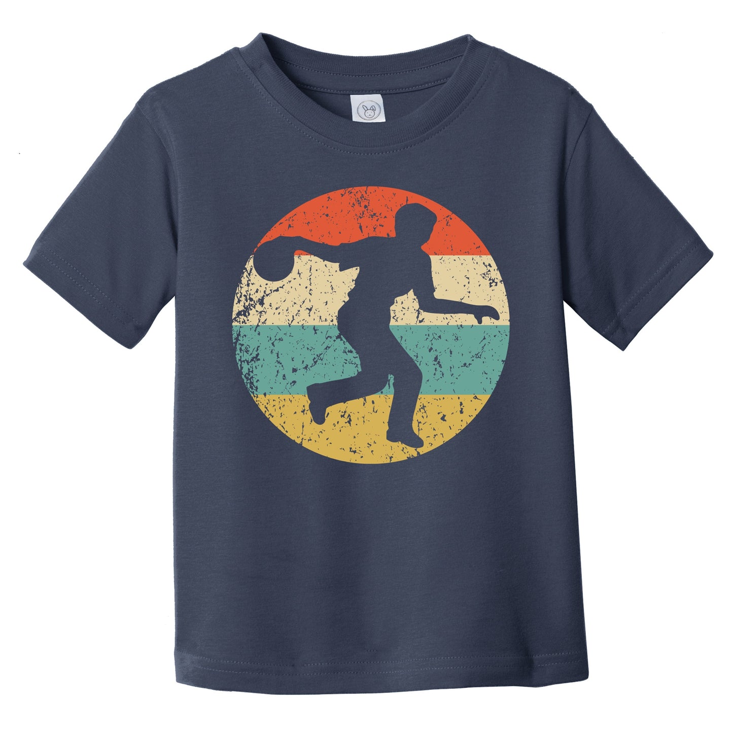 Retro Bowler 1960's 1970's Vintage Style Bowling Infant Toddler T-Shirt