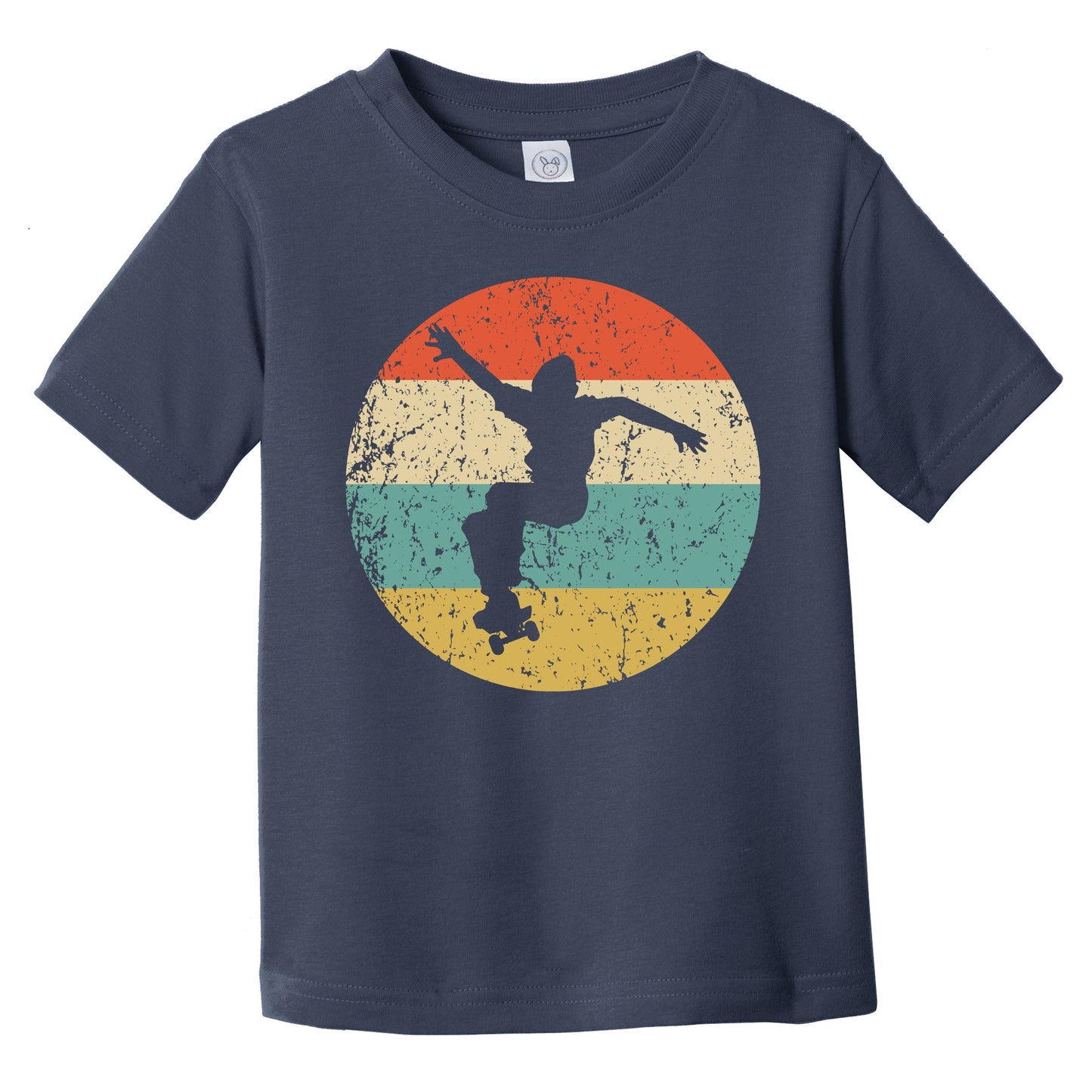 Skateboarder Skateboarding Skater Retro Skateboard Infant Toddler T-Shirt