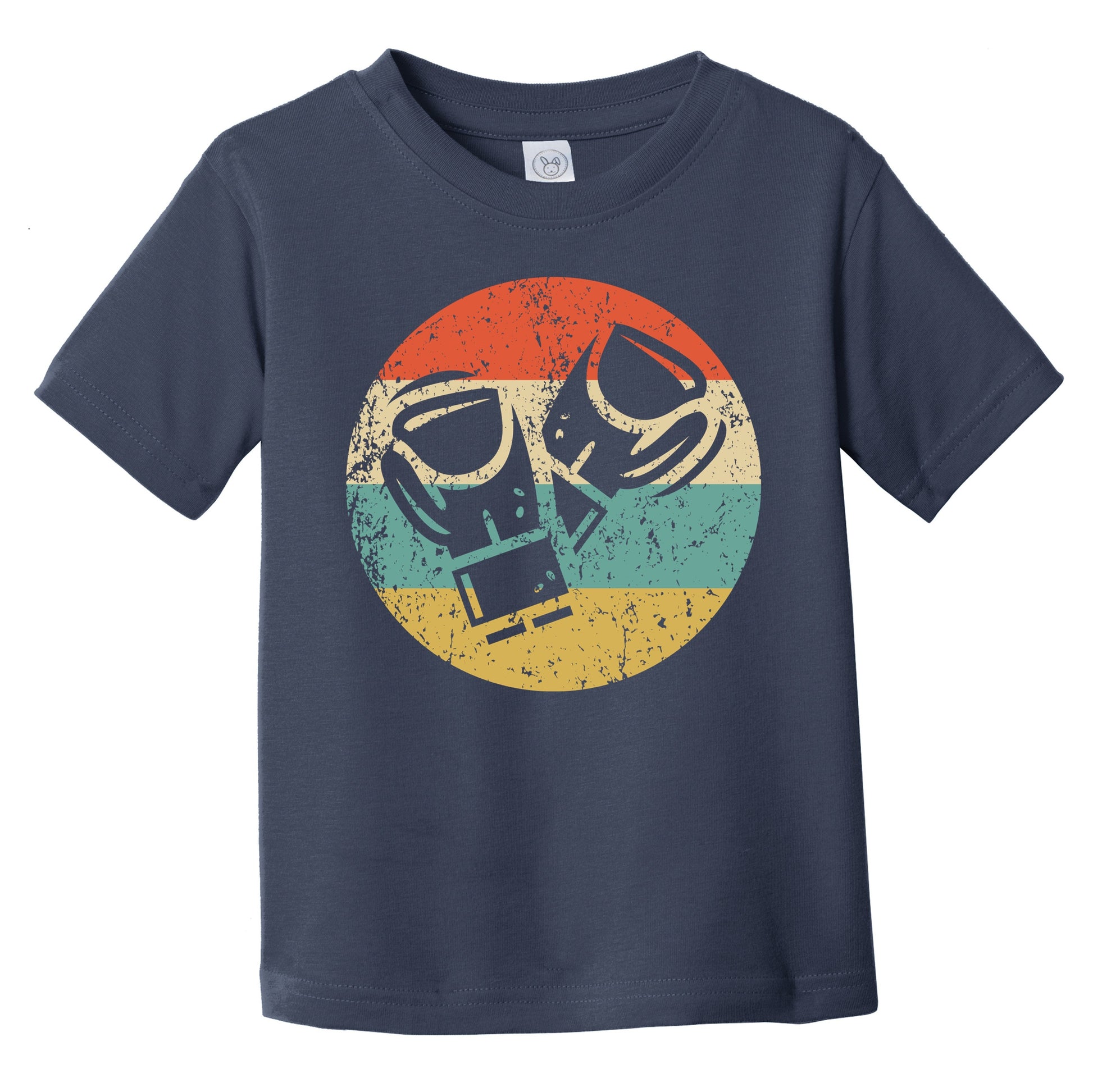 Boxing Gloves Icon Retro Boxing Infant Toddler T-Shirt
