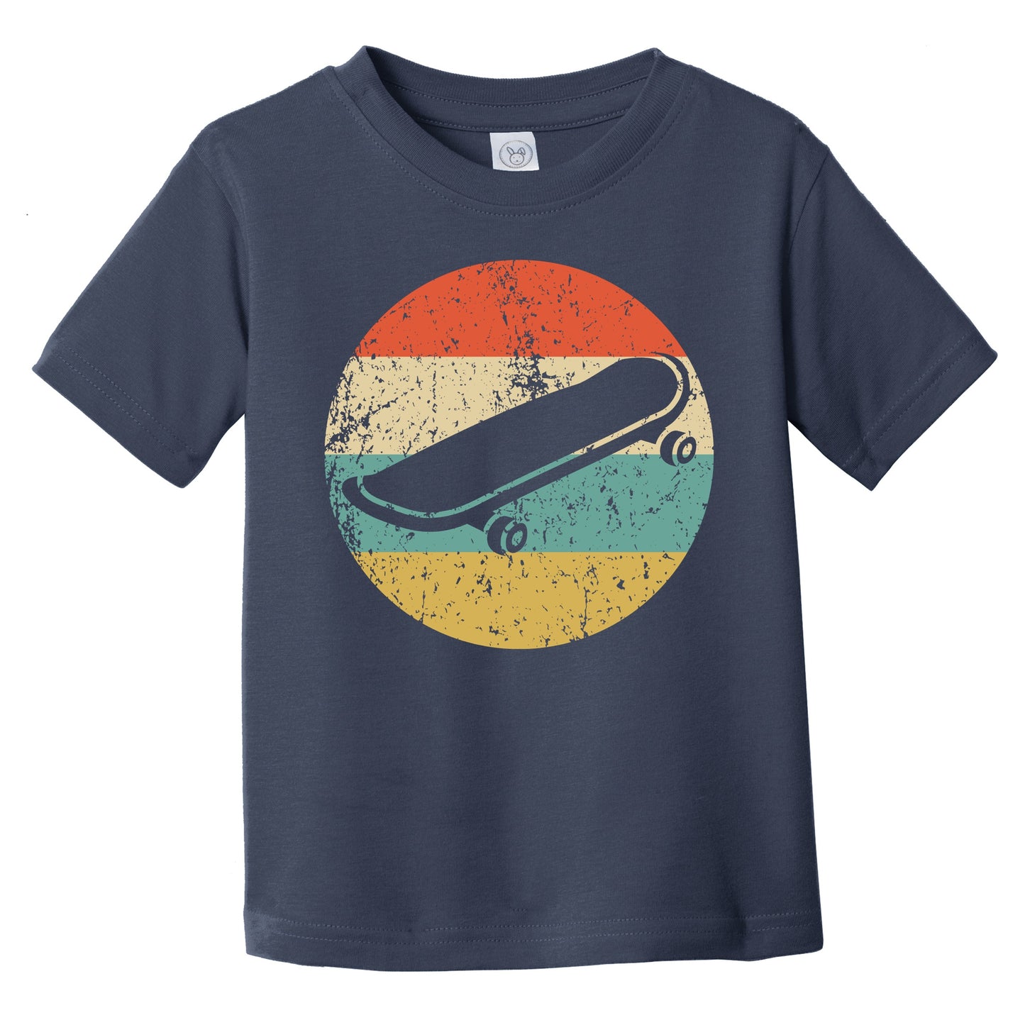 Skateboard Icon Retro Skateboarding Infant Toddler T-Shirt