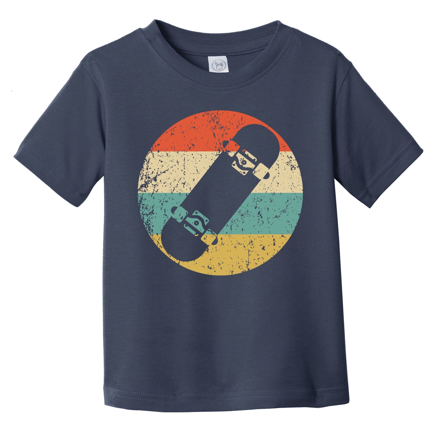 Skateboard Icon Retro Skateboarding Infant Toddler T-Shirt