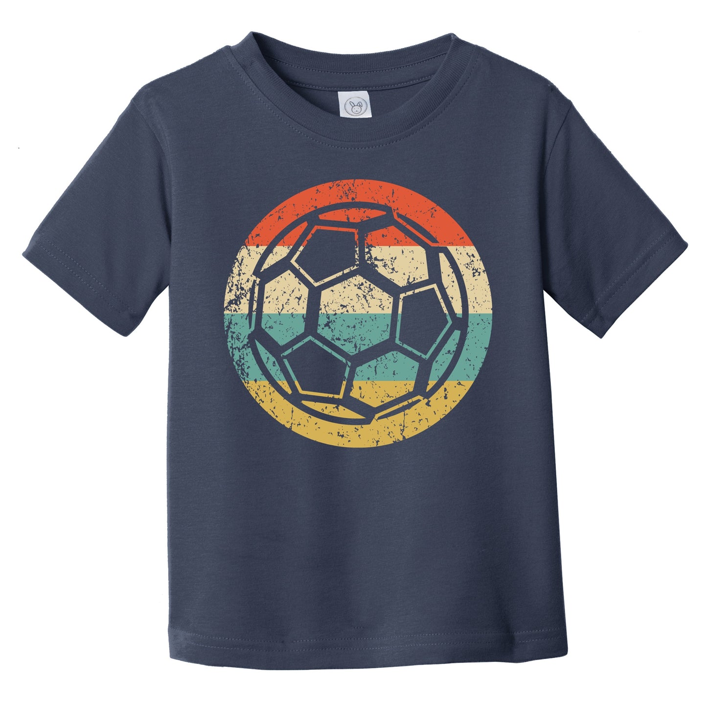 Soccer Ball Icon Retro Soccer Infant Toddler T-Shirt