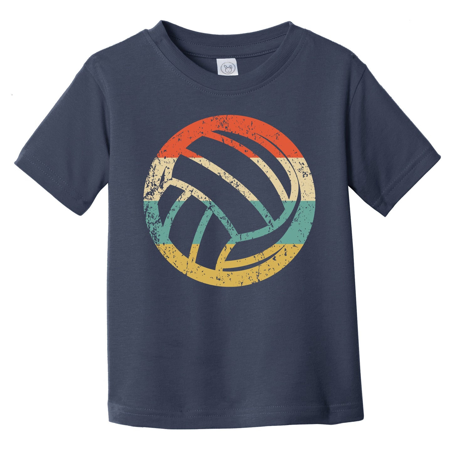 Volleyball Ball Icon Retro Volleyball Infant Toddler T-Shirt
