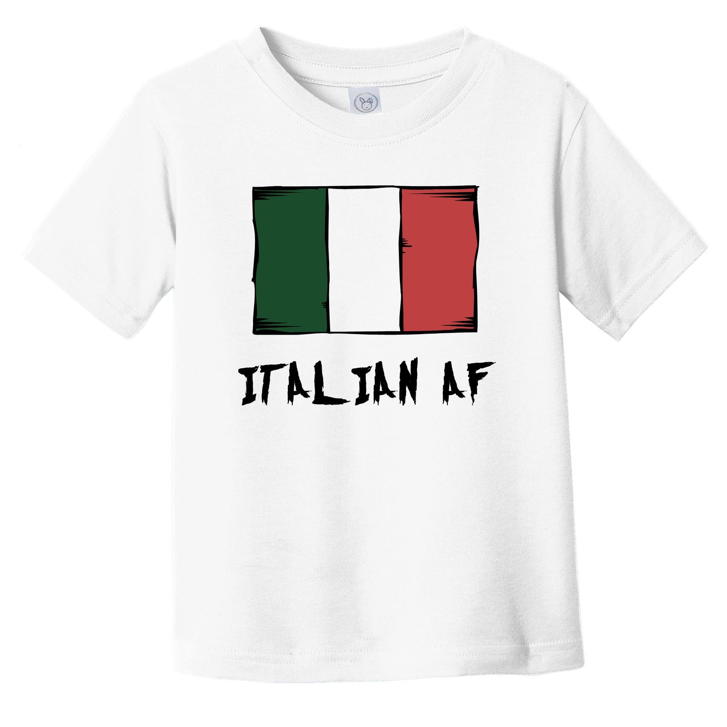 Italian AF Funny Italy Flag Infant Toddler T-Shirt