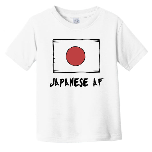 Japanese AF Funny Japan Flag Infant Toddler T-Shirt