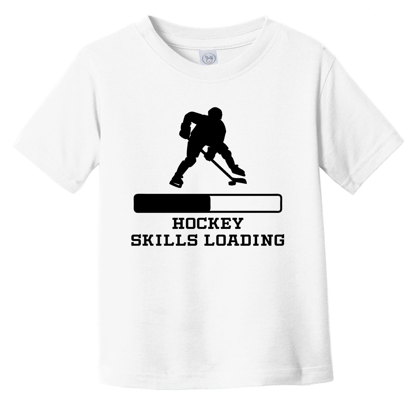 Hockey Skills Loading Funny Sports Humor Infant Toddler T-Shirt