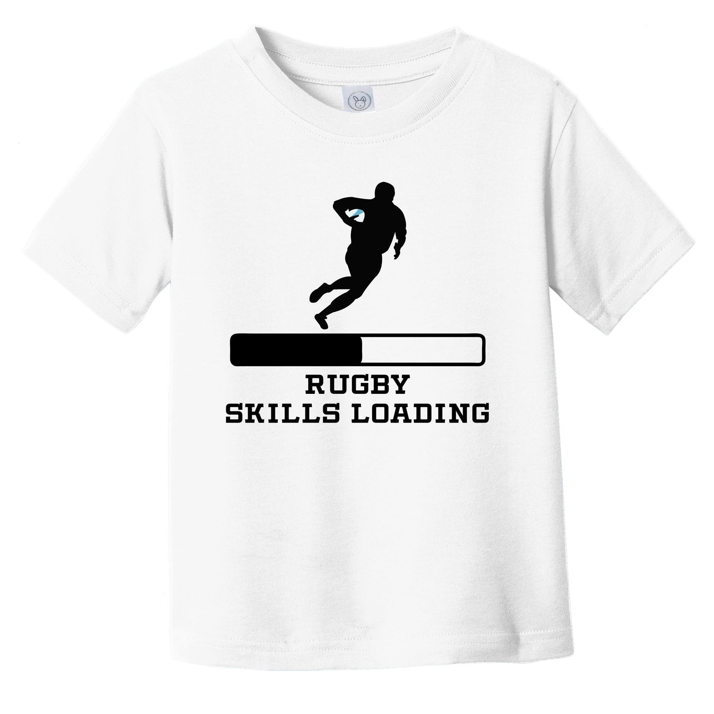 Rugby Skills Loading Funny Sports Humor Infant Toddler T-Shirt