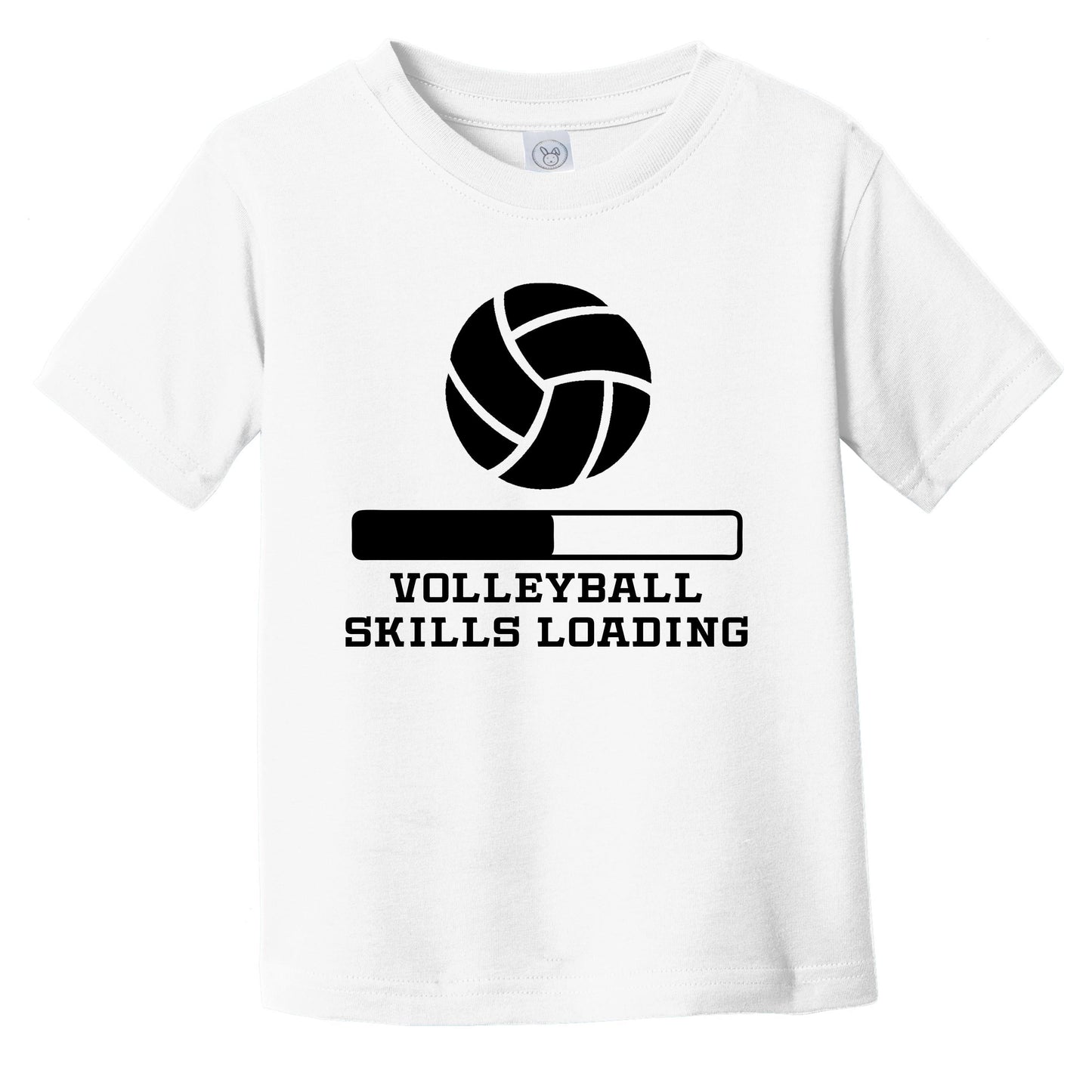 Volleyball Skills Loading Funny Sports Humor Infant Toddler T-Shirt