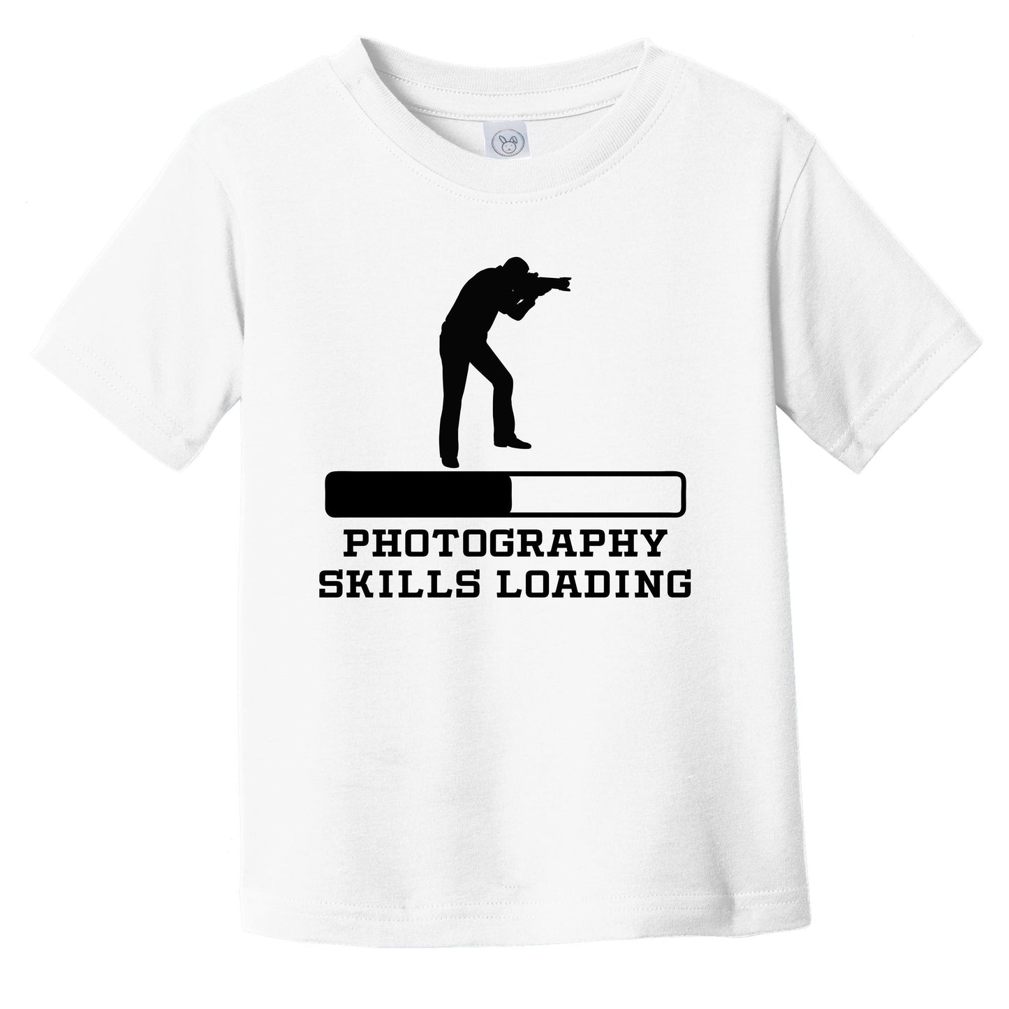 Photography Skills Loading Funny Photographer Humor Infant Toddler T-Shirt