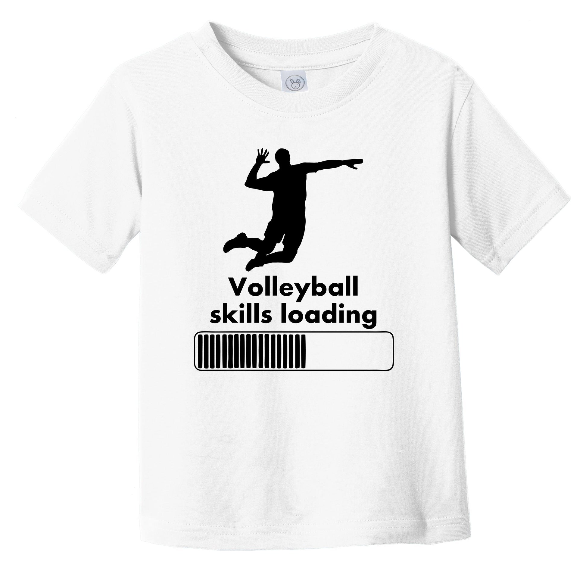 Volleyball Skills Loading Funny Infant Toddler T-Shirt