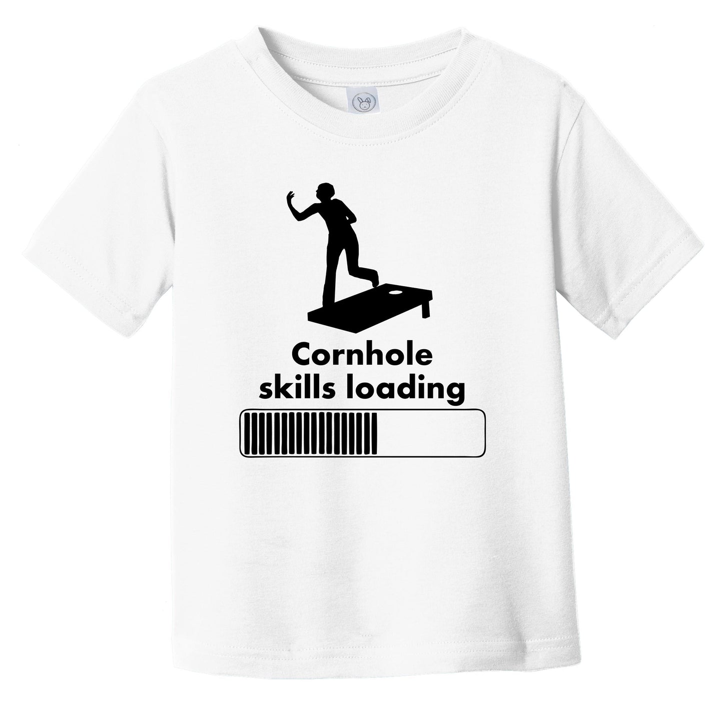 Cornhole Skills Loading Funny Infant Toddler T-Shirt