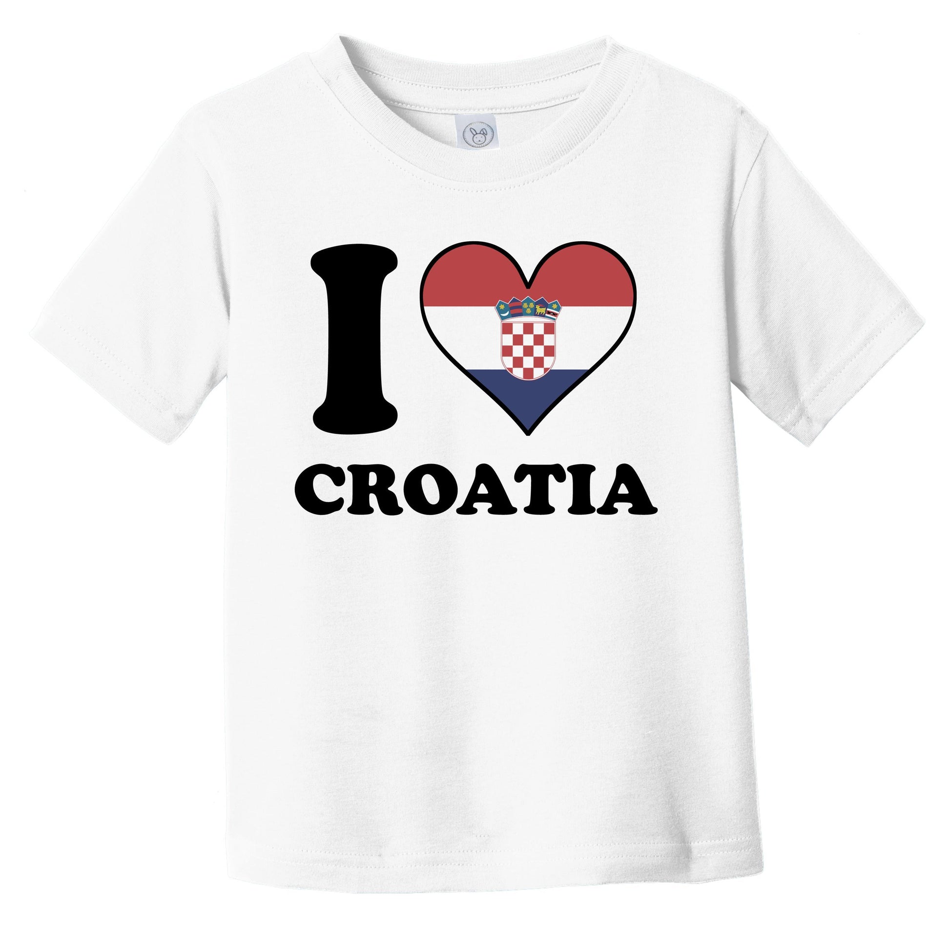 Lips Mouth Love Croatia Flag Pula T-Shirt