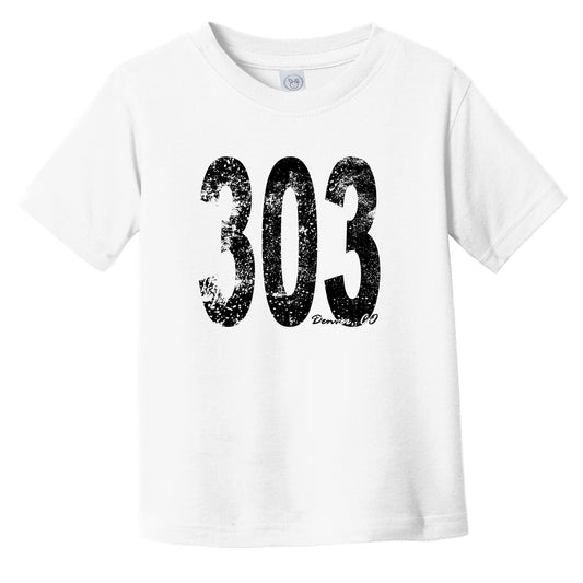 303 Denver Colorado Area Code Infant Toddler T-Shirt