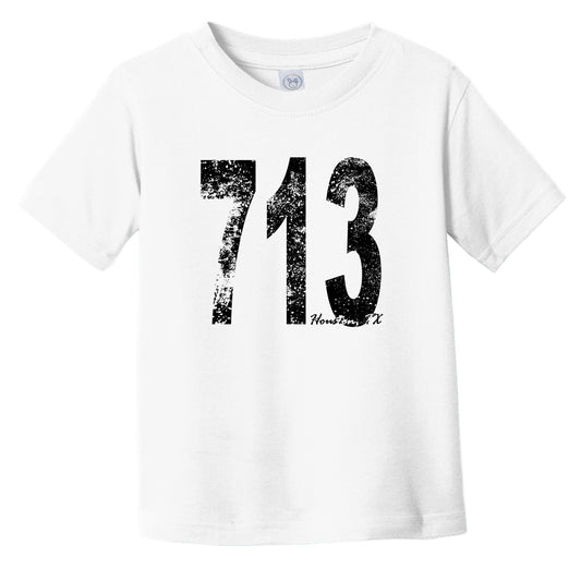 713 Houston Texas Area Code Infant Toddler T-Shirt