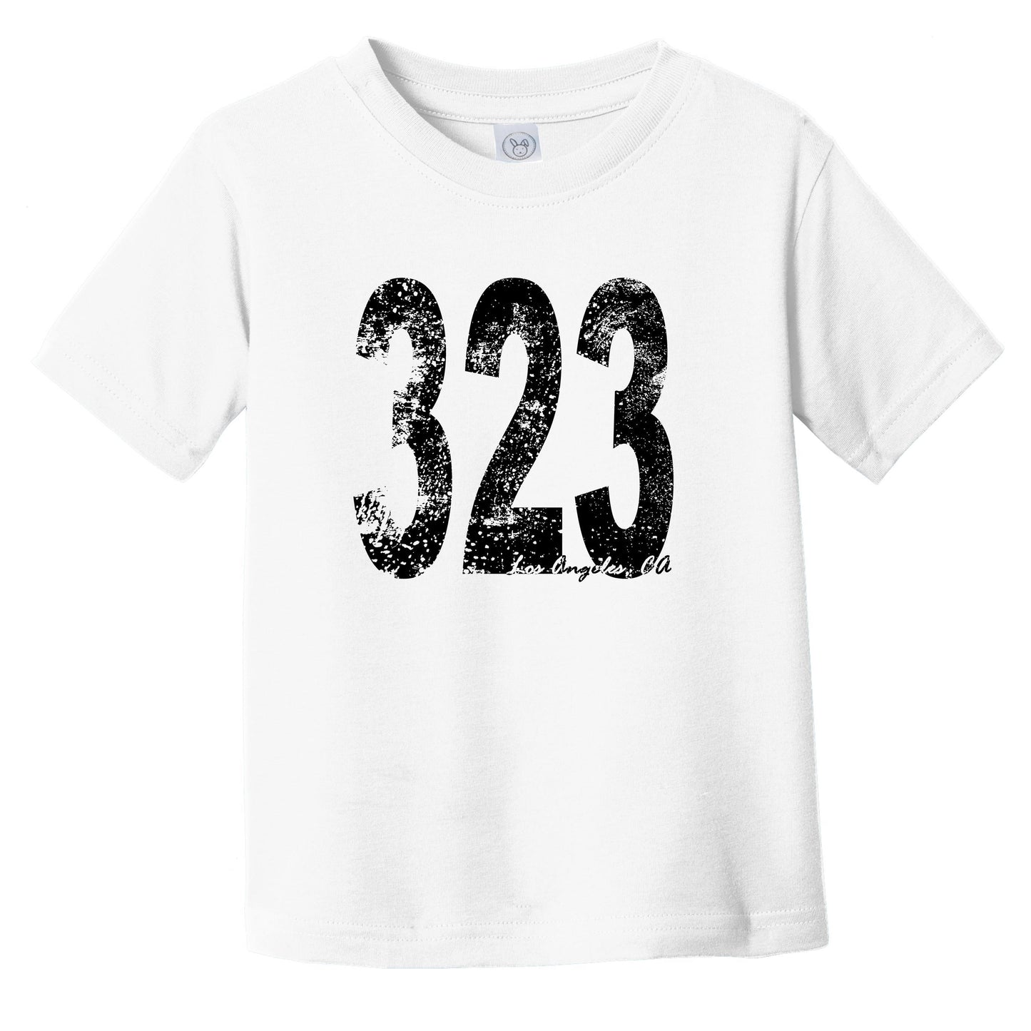 323 Los Angeles California Area Code Infant Toddler T-Shirt