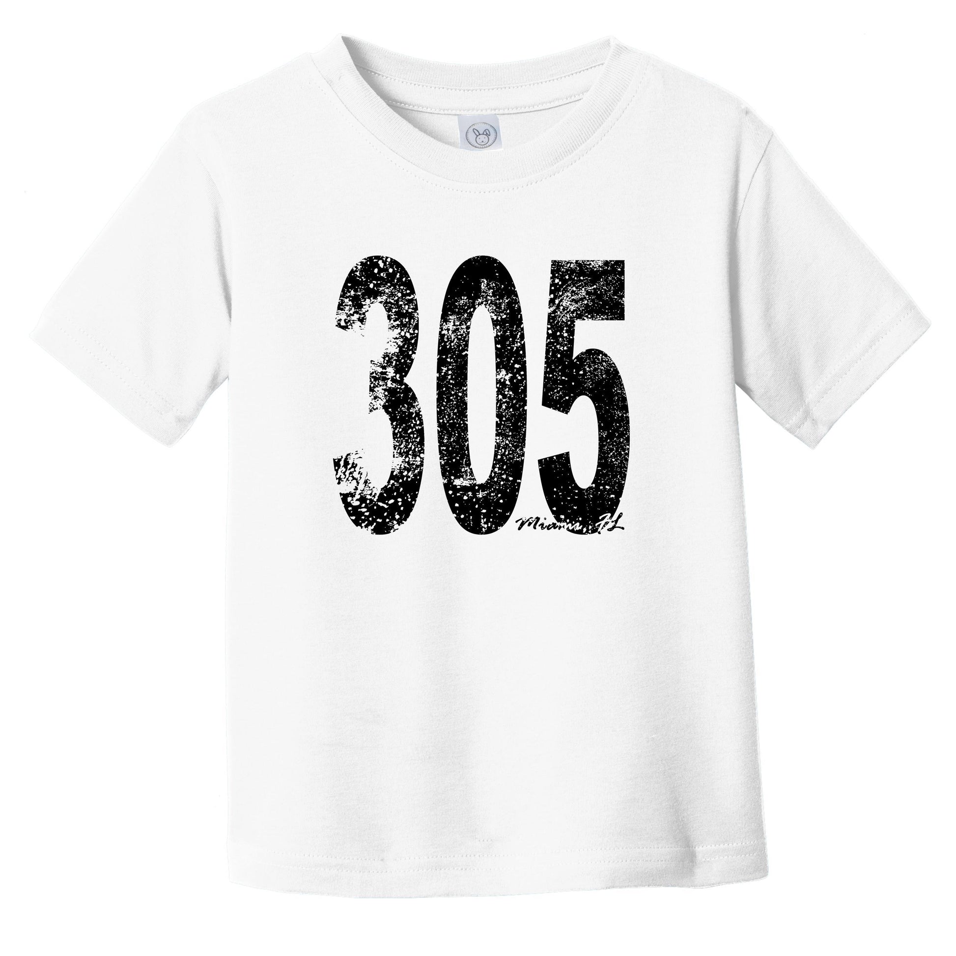 305 Miami Florida Area Code Infant Toddler T-Shirt