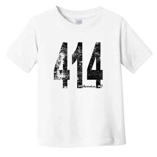 414 Milwaukee Wisconsin Area Code Infant Toddler T-Shirt