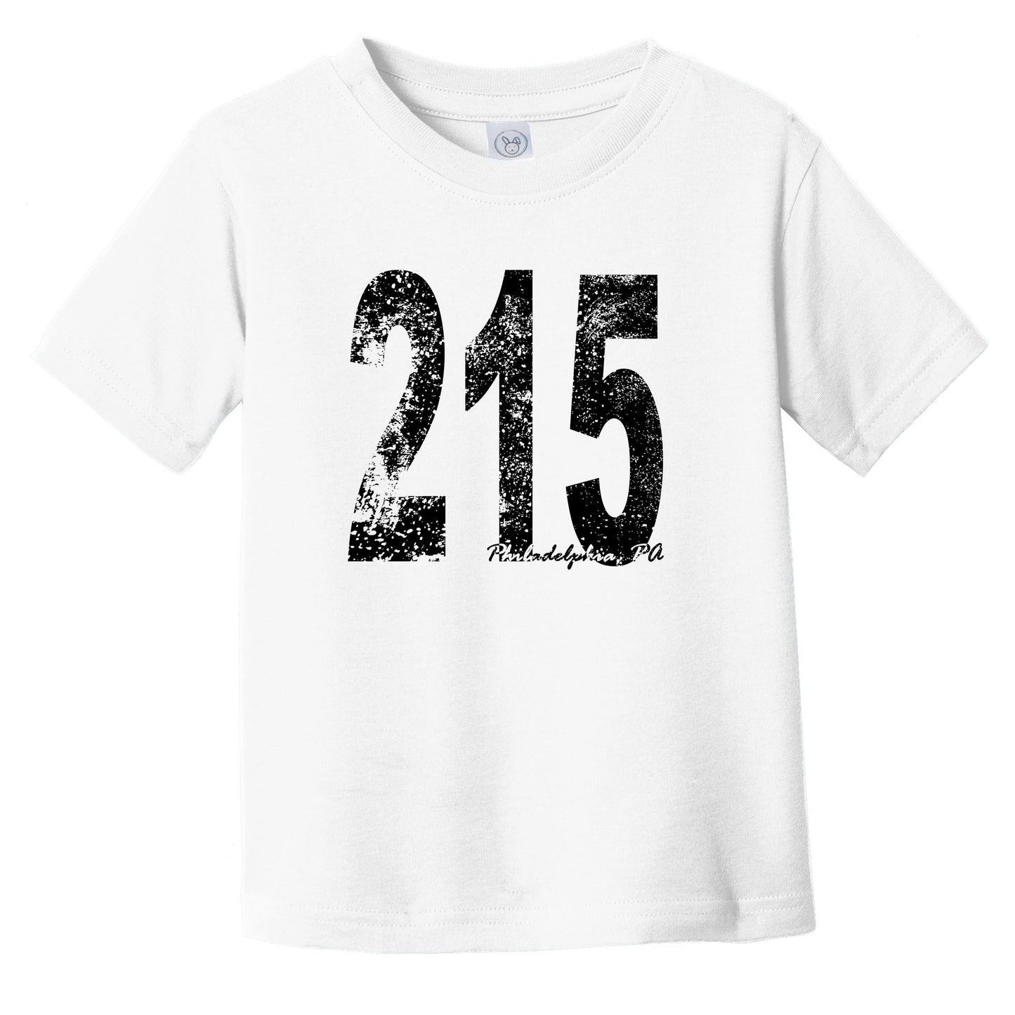 215 Philadelphia Pennsylvania Area Code Infant Toddler T-Shirt