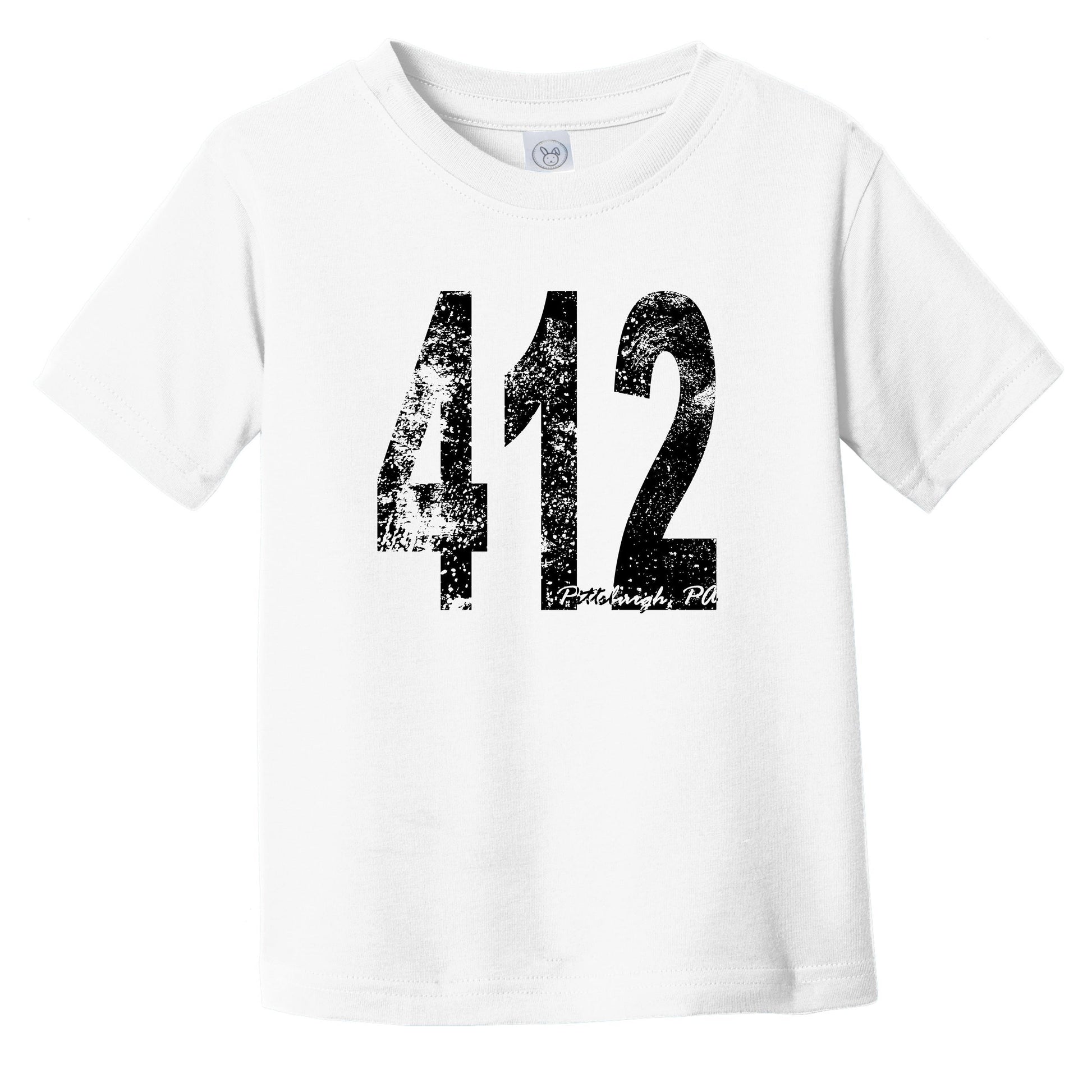 412 Pittsburgh Pennsylvania Area Code Infant Toddler T-Shirt