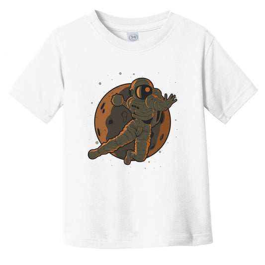 Handball Toddler Shirt - Astronaut Outer Space Spaceman Handball Player Infant Toddler T-Shirt