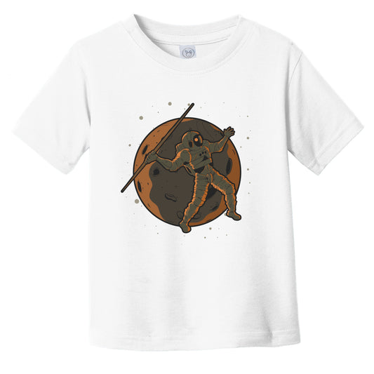 Javelin Throw Toddler Shirt - Astronaut Outer Space Spaceman Track and Field Infant Toddler T-Shirt