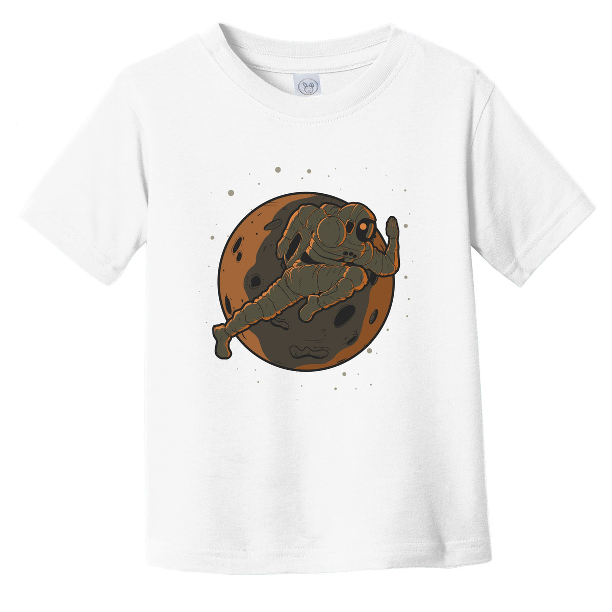 Runner Toddler Shirt - Astronaut Outer Space Spaceman Sprinter Infant Toddler T-Shirt