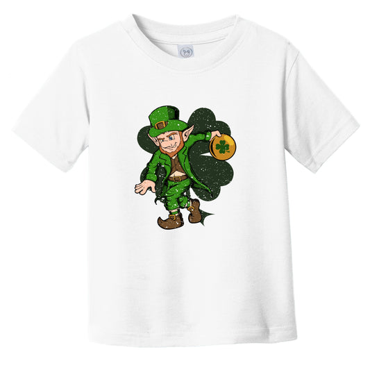 Bowler Leprechaun St. Patrick's Day Bowling Infant Toddler T-Shirt