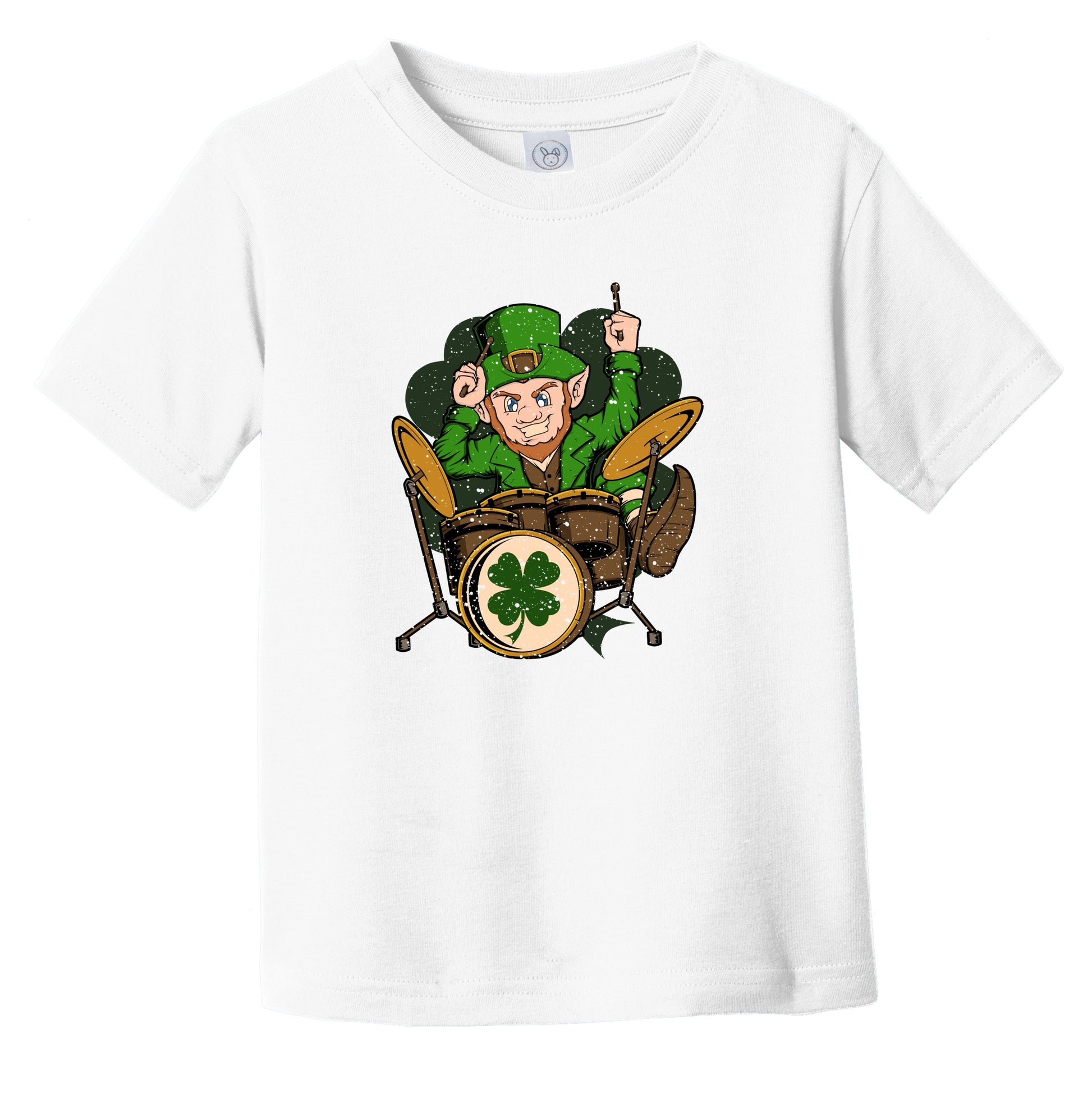 Drummer Leprechaun St. Patrick's Day Drumming Infant Toddler T-Shirt