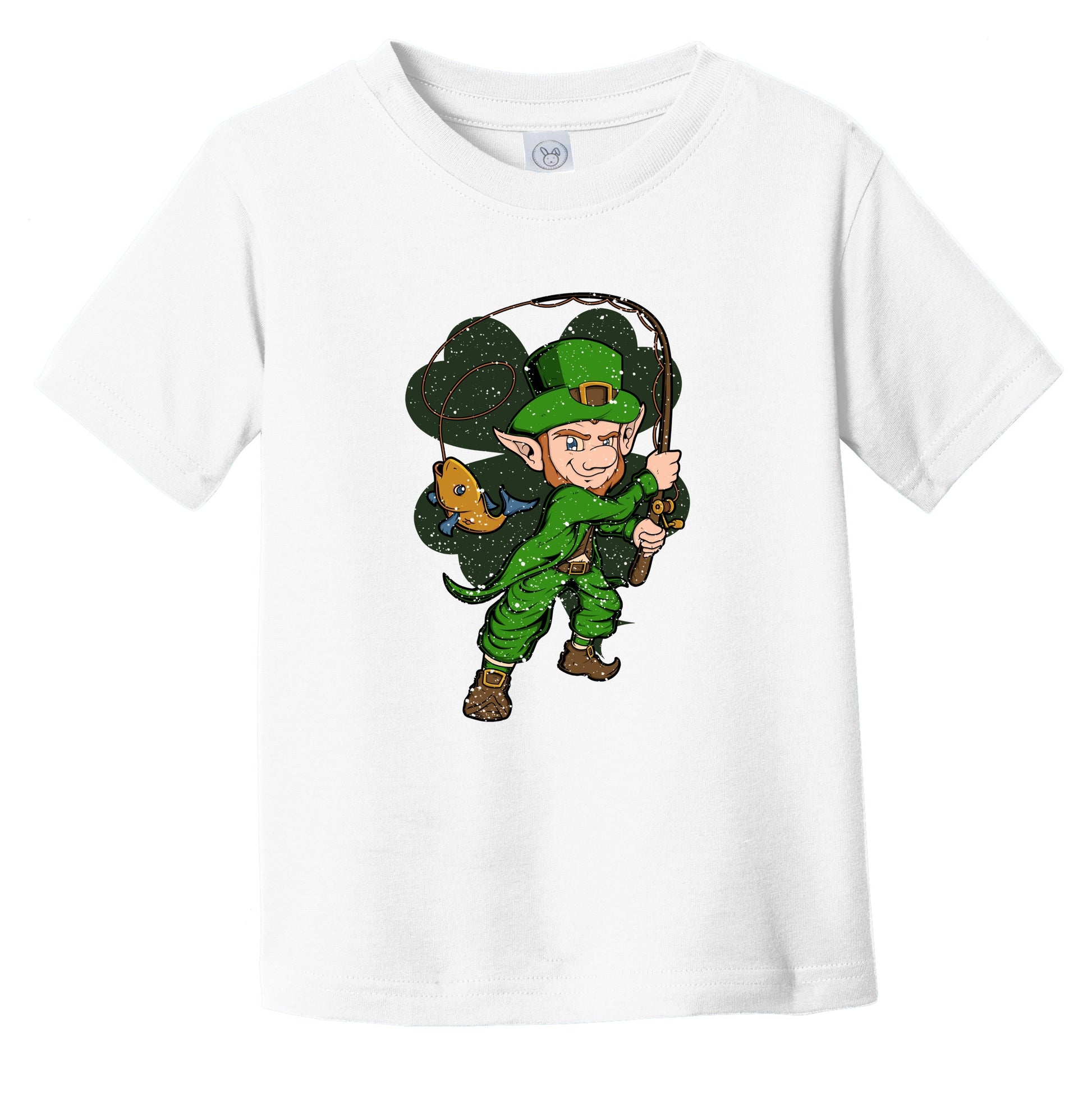 Fisherman Leprechaun St. Patrick's Day Fishing Infant Toddler T-Shirt