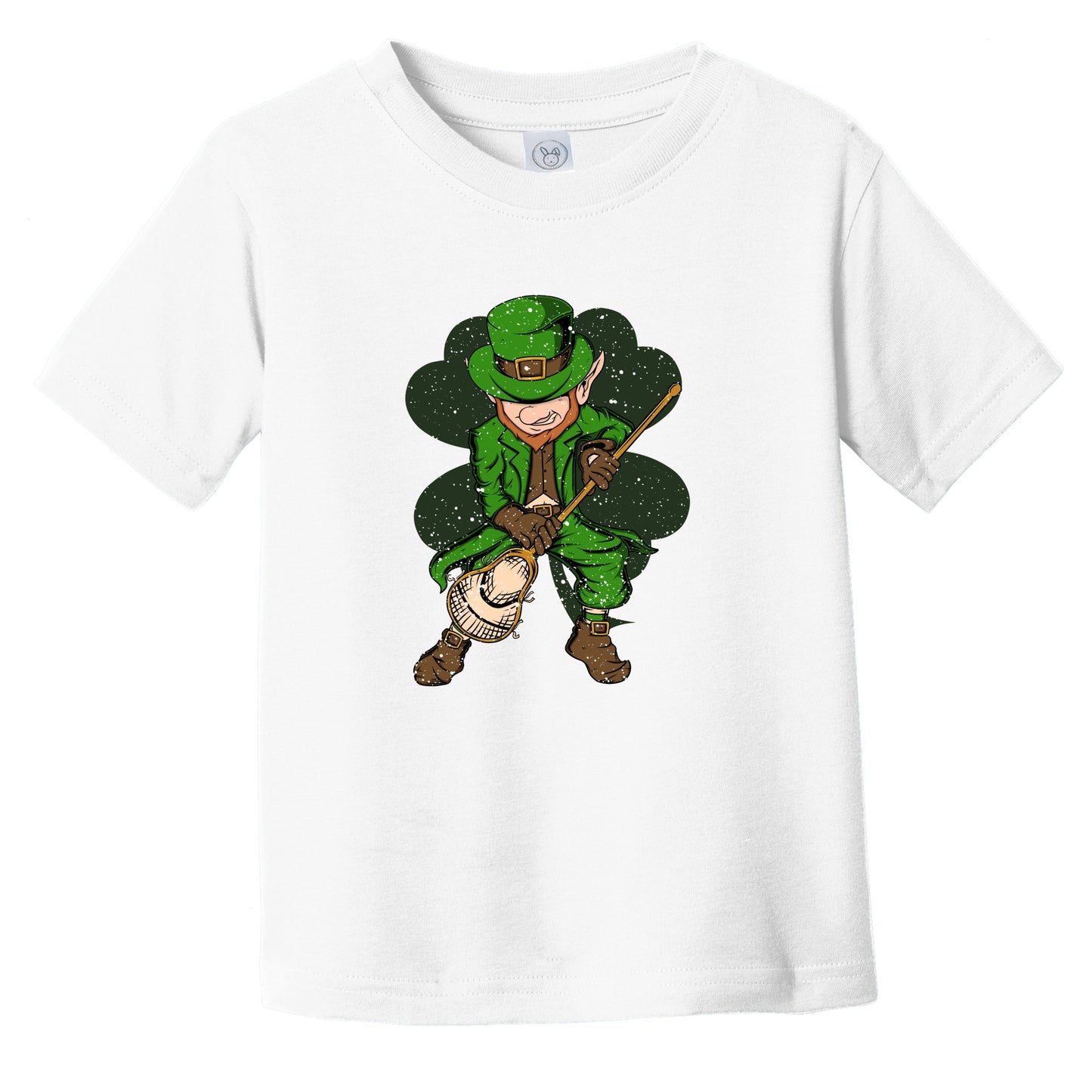 Lacrosse Player Leprechaun St. Patrick's Day Lacrosse Infant Toddler T-Shirt