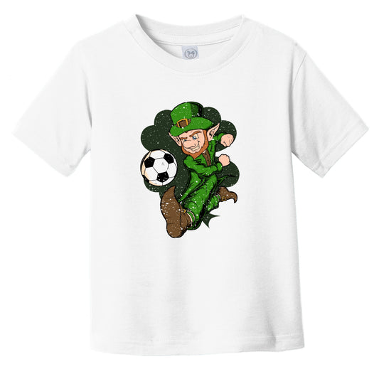 Soccer Player Leprechaun St. Patrick's Day Soccer Infant Toddler T-Shirt