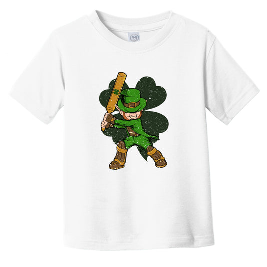 Cricket Player Leprechaun St. Patrick's Day Cricket Toddler T-Shirt
