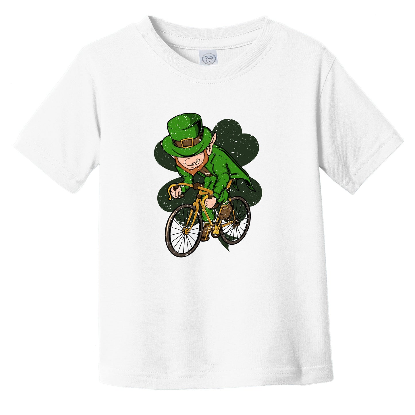 Cyclist Leprechaun St. Patrick's Day Cycling Toddler T-Shirt