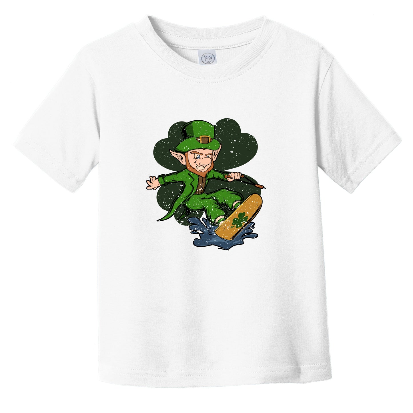 Wakeboarder Leprechaun St. Patrick's Day Wakeboarding Toddler T-Shirt