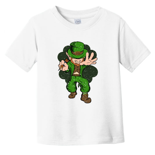 Darts Player Leprechaun St. Patrick's Day Darts Toddler T-Shirt