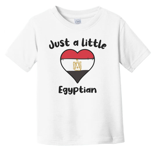 Just A Little Egyptian Cute Egypt Flag Heart Infant Toddler T-Shirt