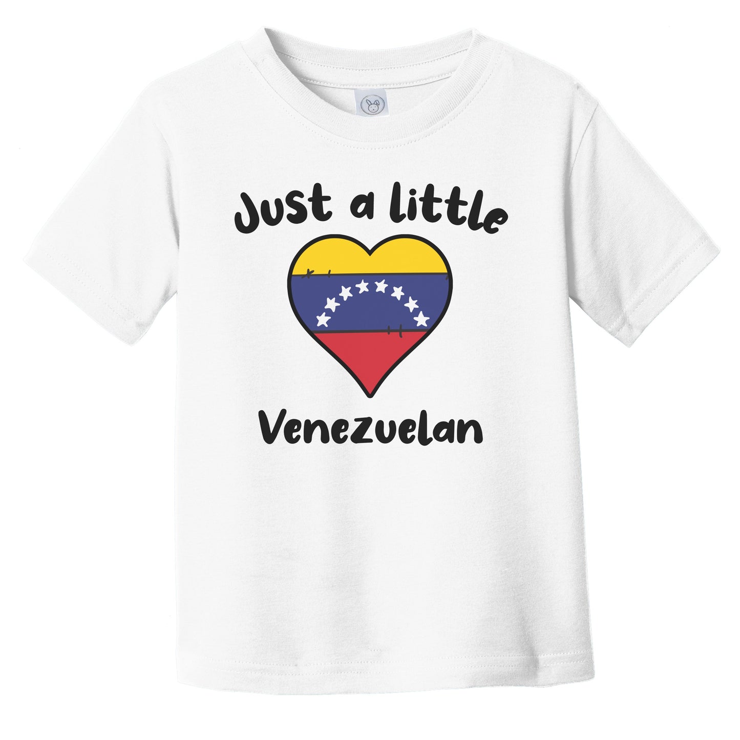 Just A Little Venezuelan Cute Venezuela Flag Heart Infant Toddler T-Shirt