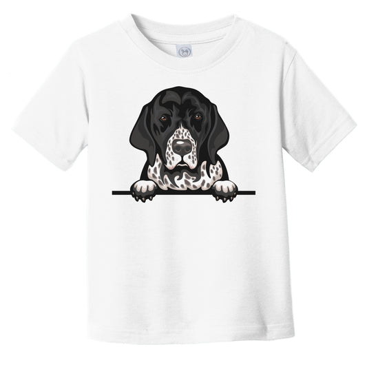 English Pointer Dog Breed Popping Up Cute Infant Toddler T-Shirt