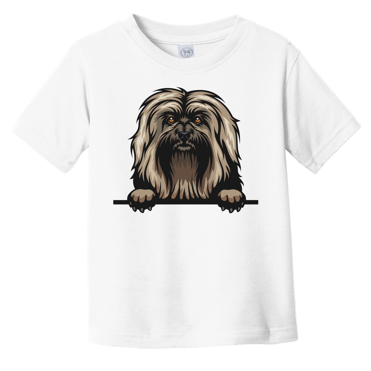 Havanese Dog Breed Popping Up Cute Infant Toddler T-Shirt