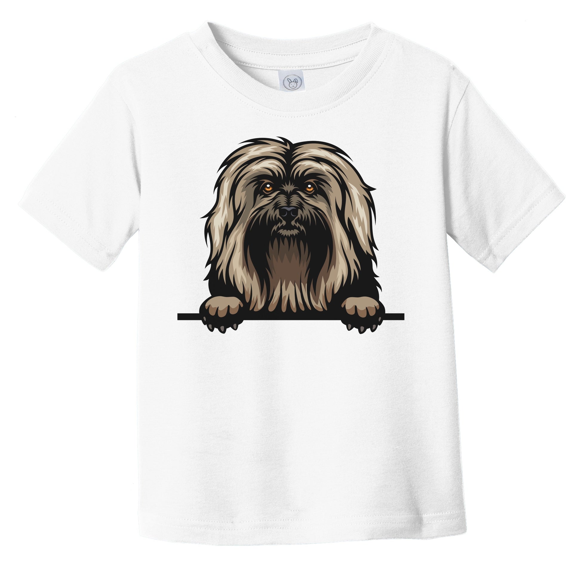 Havanese Dog Breed Popping Up Cute Infant Toddler T-Shirt