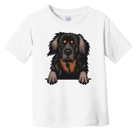 Hovawart Dog Breed Popping Up Cute Infant Toddler T-Shirt
