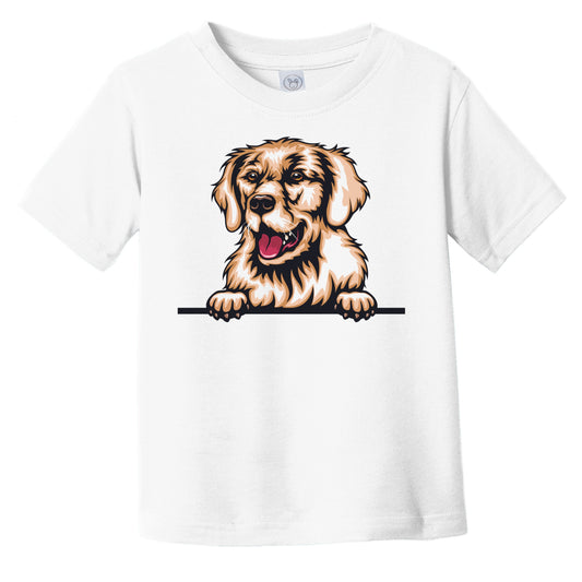 Kuvasz Dog Breed Popping Up Cute Infant Toddler T-Shirt