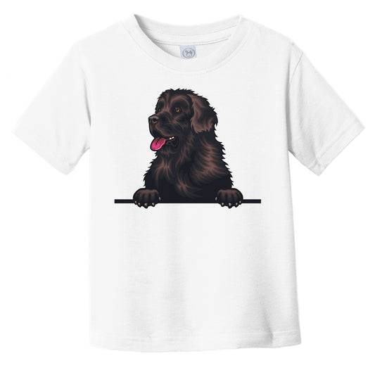 Newfoundland Dog Breed Popping Up Cute Infant Toddler T-Shirt v2