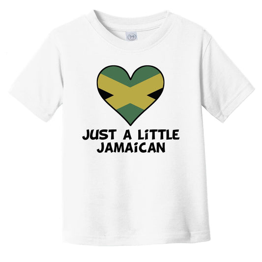 Just A Little Jamaican T-Shirt - Funny Jamaica Flag Infant Toddler Shirt