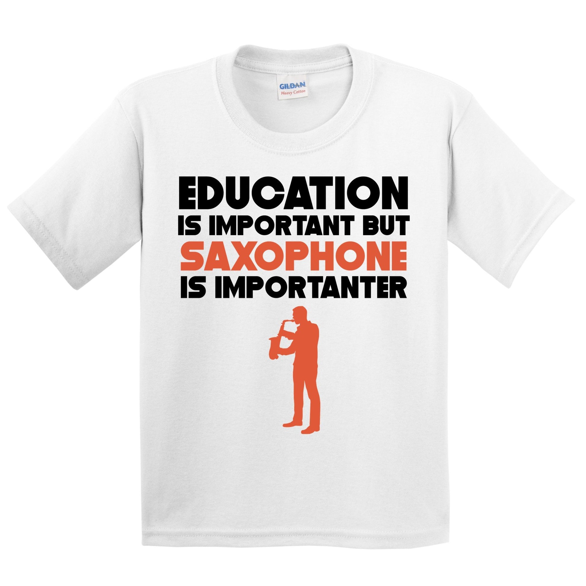 Education Is Important But Saxophone Is Importanter Funny T-Shirt