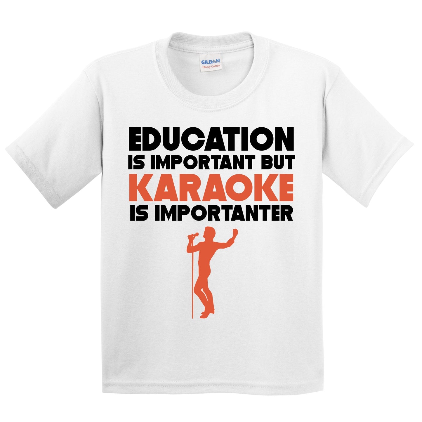 Education Is Important But Karaoke Is Importanter Funny T-Shirt